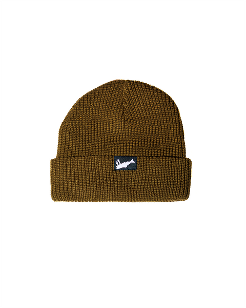 Army green watchman toque